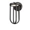 Z-Lite Leland Outdoor Wall, 1-Light, 5.5 In.W x 7 In.L x 12.5 In.H, Sand Black/Sand Blast 5005S-BK-LED - alternate 1